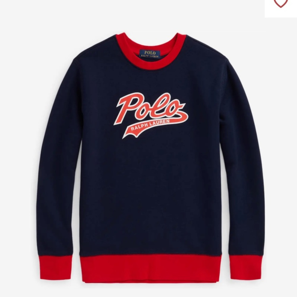 Polo Ralph Lauren Varsity Kids Logo Fleece Sweatshirt